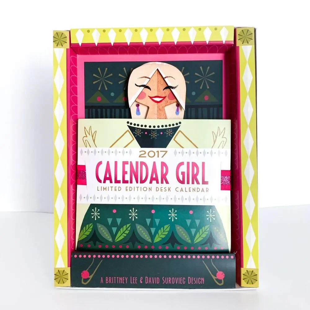 Brittney Lee Calendar Girl 2017 Limited Edition Set New Signed #444/500